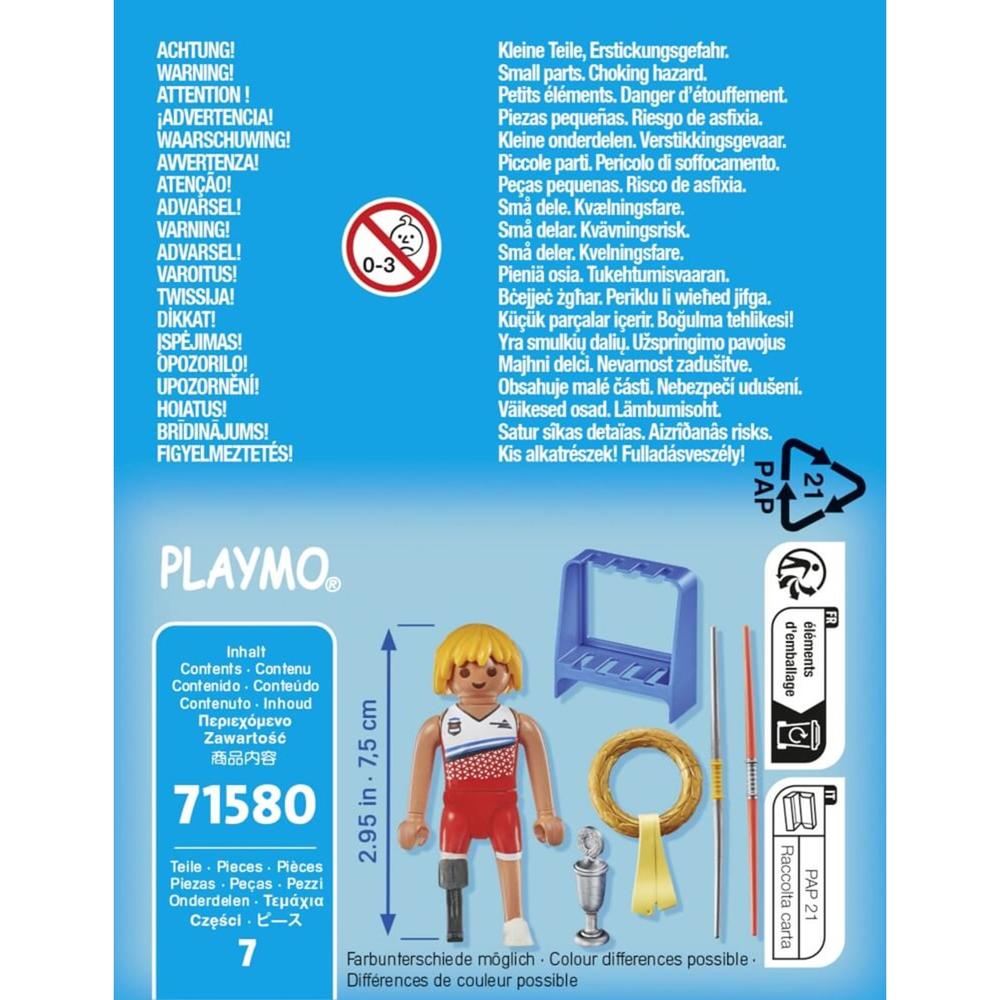 PLAYMOBIL LANZAMIENTO DE JABALINA