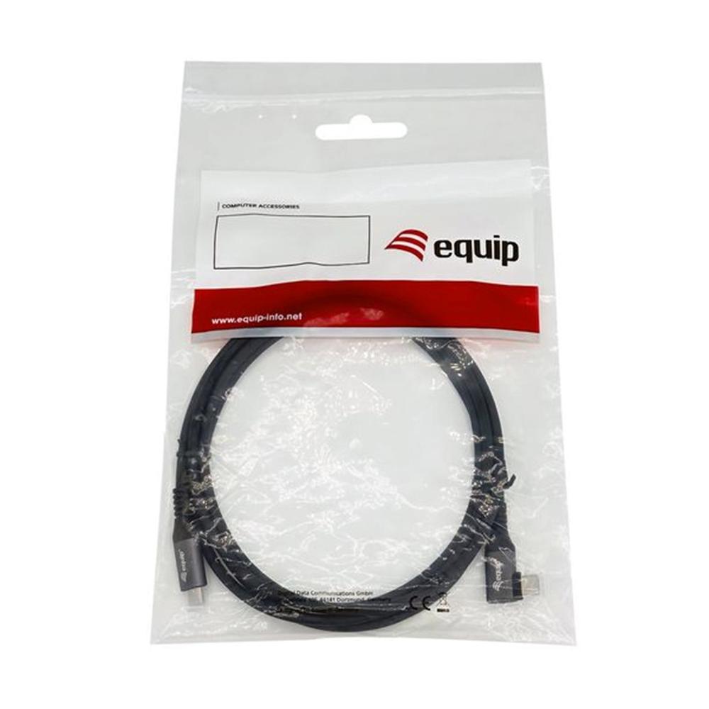 CABLE USB TIPO C EQUIP MACHO-MACHO 1M