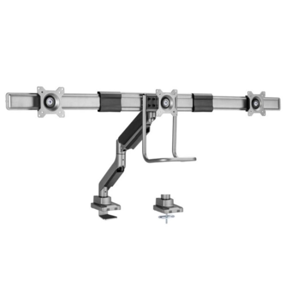SOPORTE MESA EQUIP VESA HASTA 32" 100X100 MAX 6KG TRIPLE PANTALLA