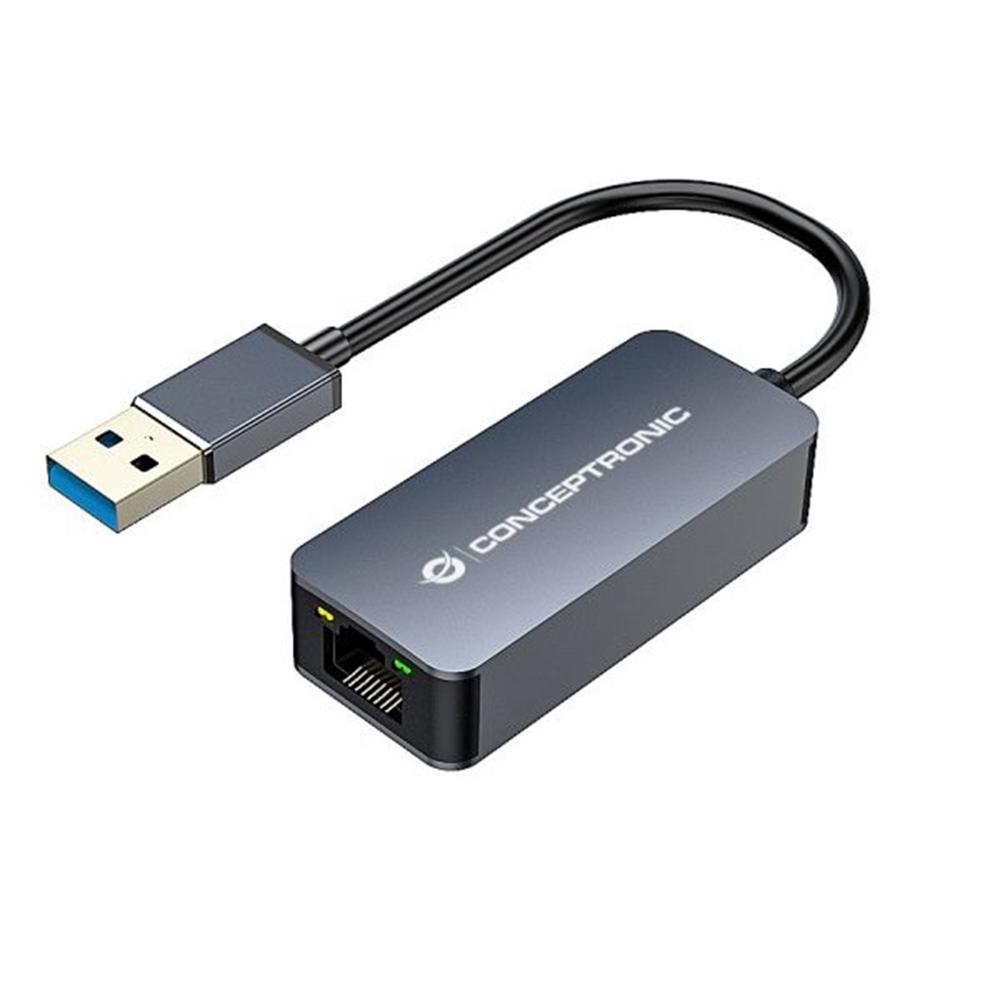 ADAPTADOR USB 3.0 A RJ45 CONCEPTRONIC MACHO-HEMBRA