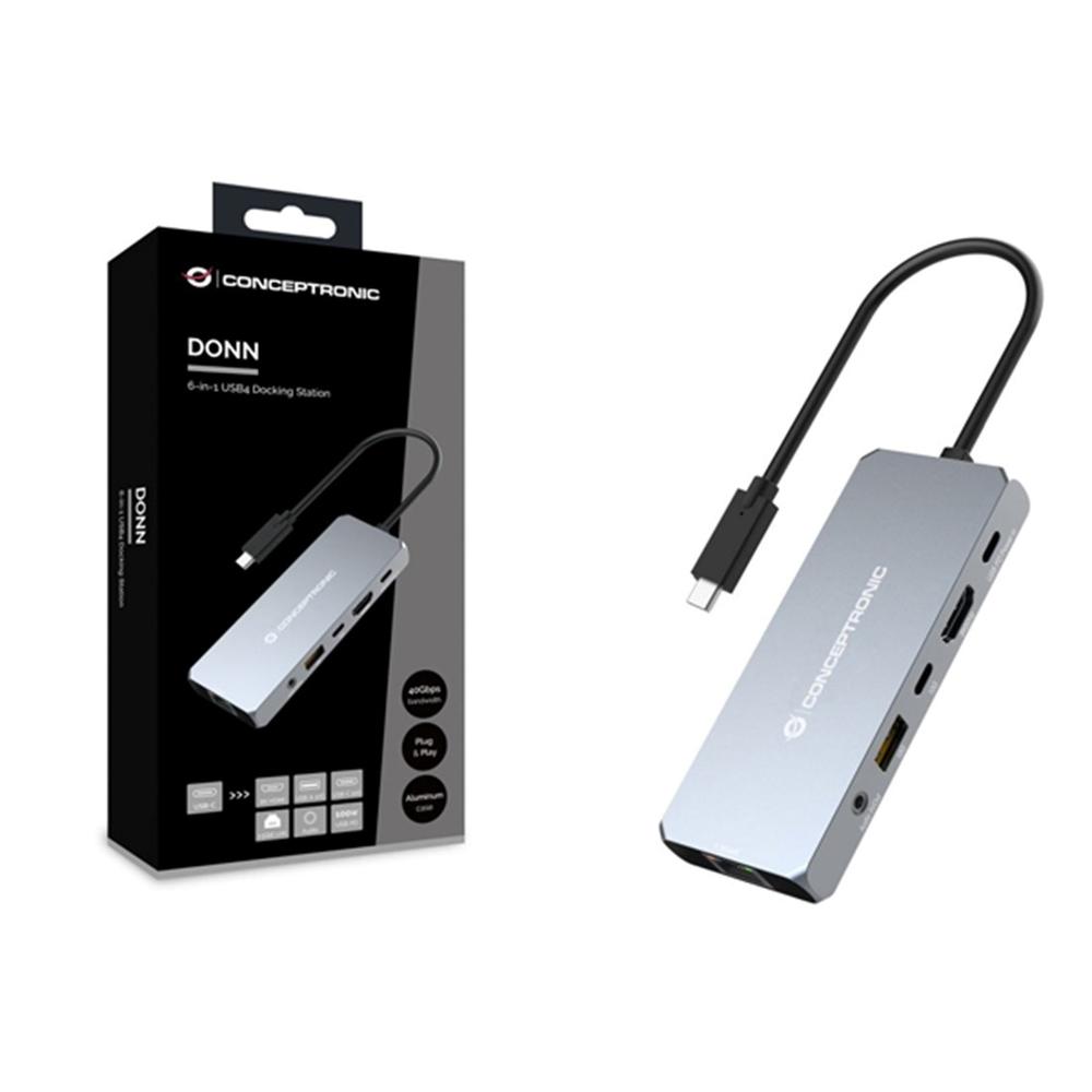 DOCKING STATION CONCEPTRONIC USB TIPO C 6 EN 1