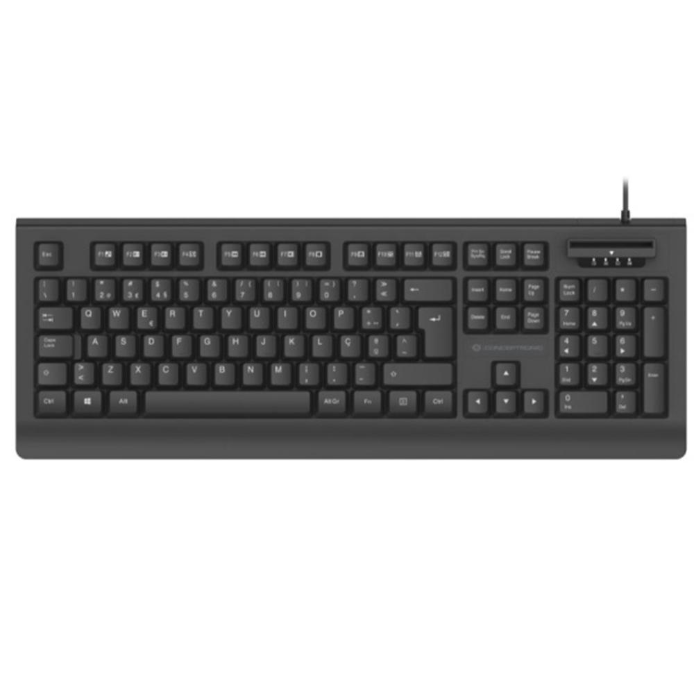 TECLADO CONCEPTRONIC KAYNE01ES LECTOR DNIE USB