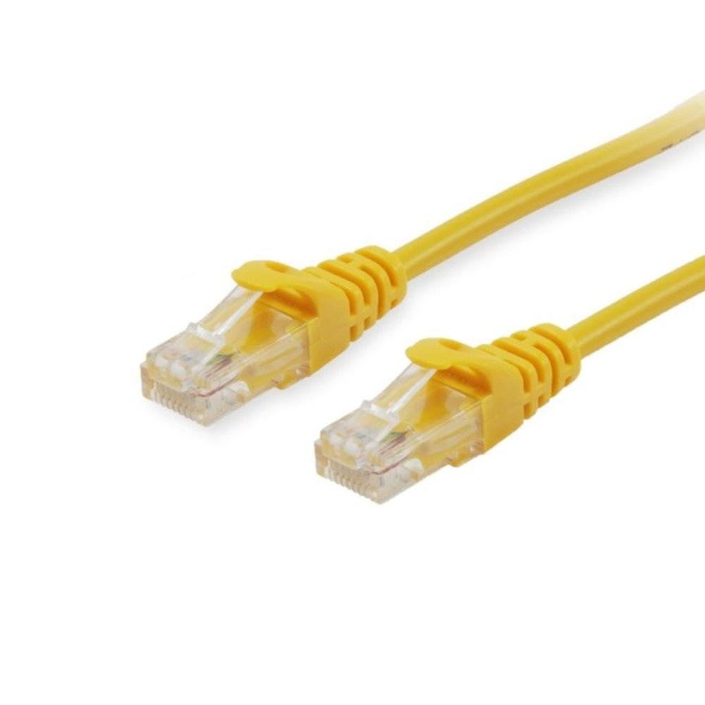 CABLE DE RED EQUIP LATIGUILLO RJ45 U/UTP CAT6A 7.5M AMARILLO