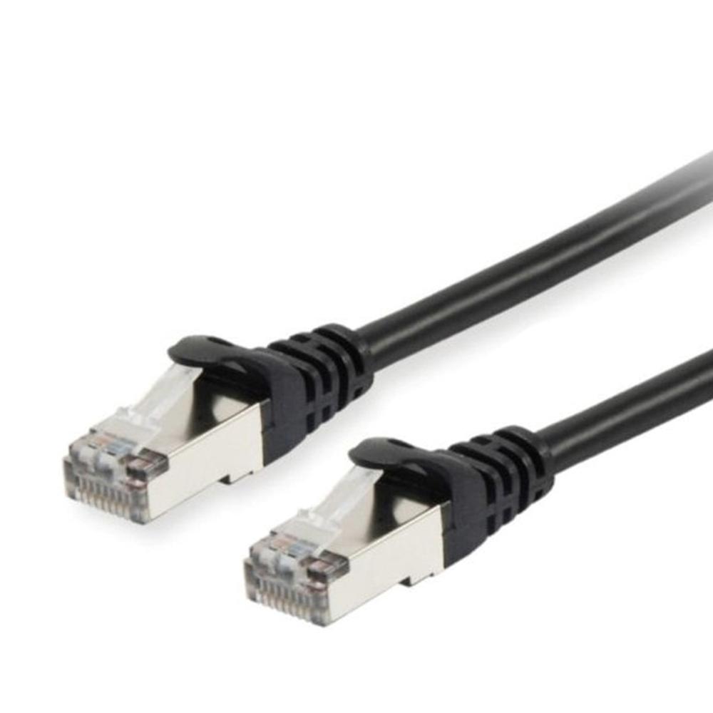CABLE DE RED EQUIP LATIGUILLO RJ45 S/FTP CAT6A 10M NEGRO