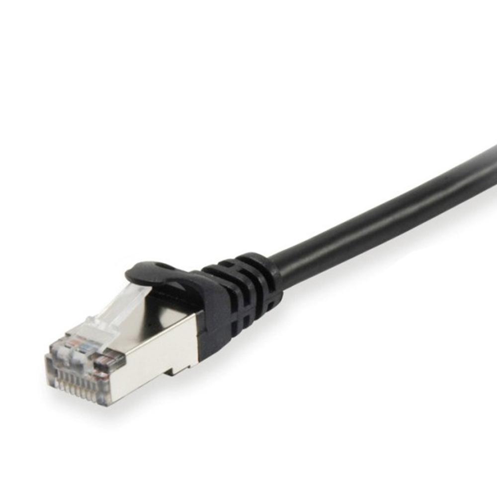 CABLE DE RED EQUIP LATIGUILLO RJ45 S/FTP CAT6A 10M NEGRO