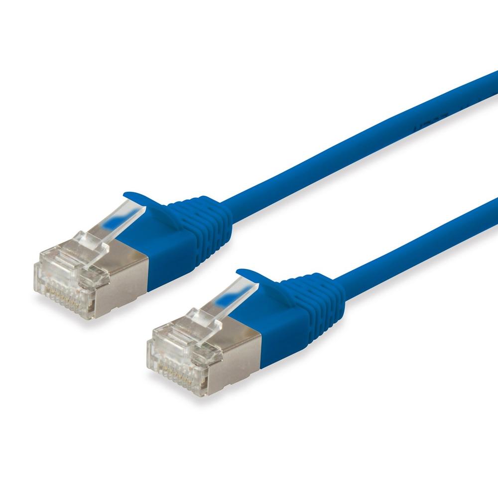 CABLE DE RED EQUIP LATIGUILLO RJ45 F/FTP CAT6A 3M AZUL