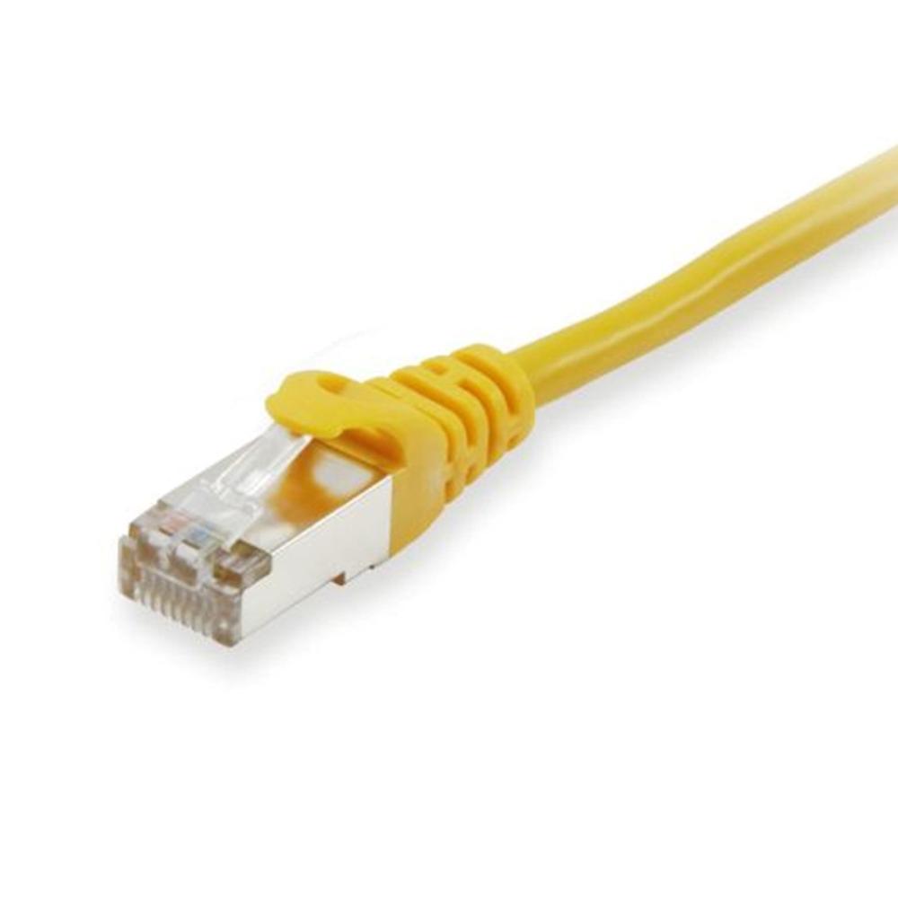CABLE DE RED EQUIP LATIGUILLO RJ45 S/FTP CAT6A 10M AMARILLO