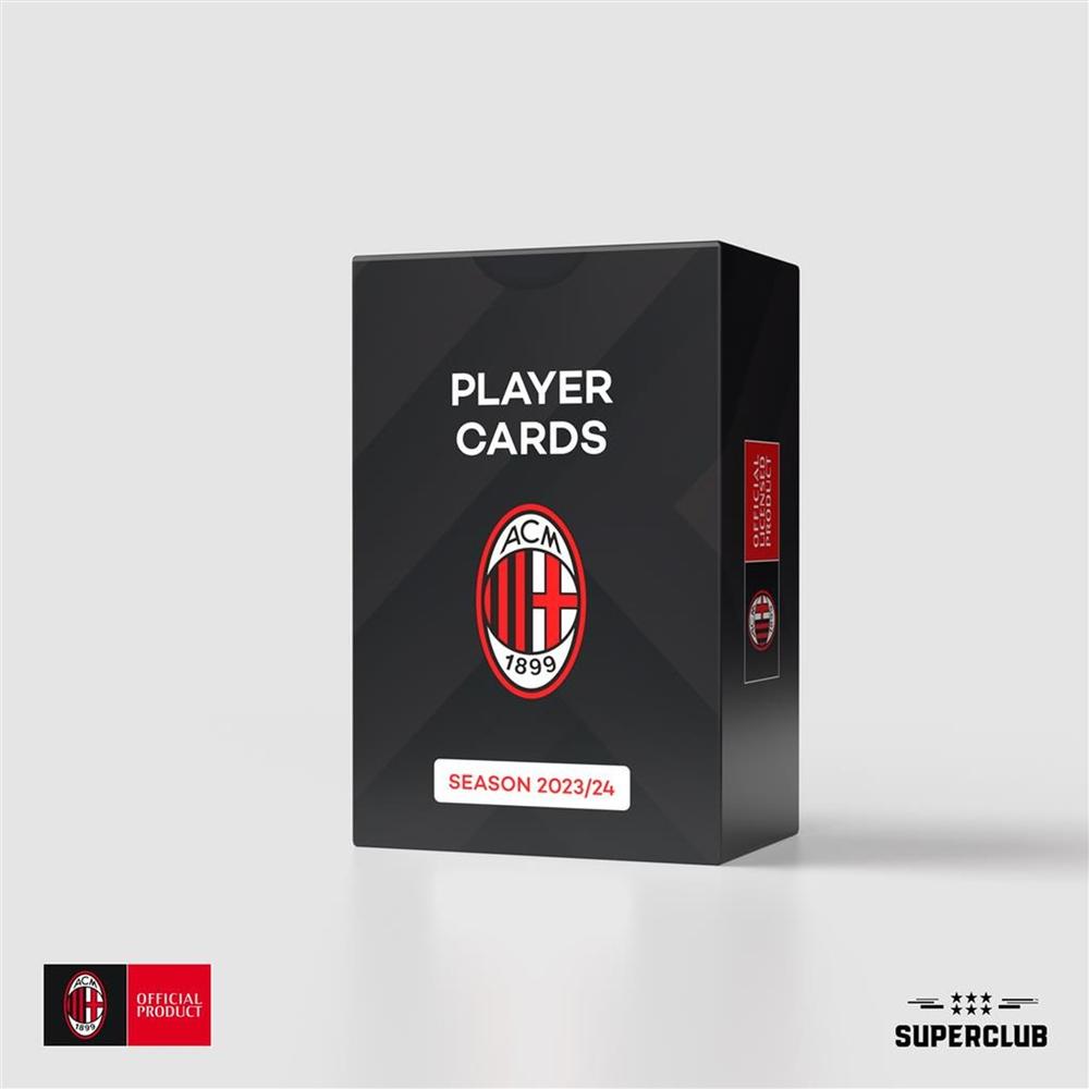 JUEGO DE MESA SUPERCLUB AC MILAN PLAYER CARDS 2023/24 INGLES