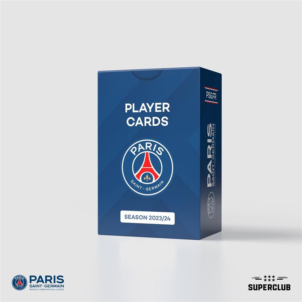 JUEGO DE MESA SUPERCLUB PSG PLAYER CARDS 2023/24 INGLES