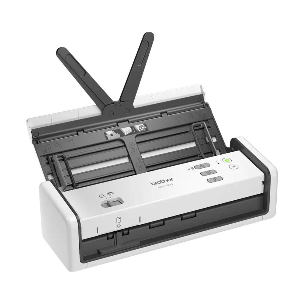 ESCANER SOBREMESA BROTHER ADS1300/ 30PPM/ DUPLEX AUTOMATICO/ USB 2.0/ USB TIPO C/ ADF 20 HOJAS