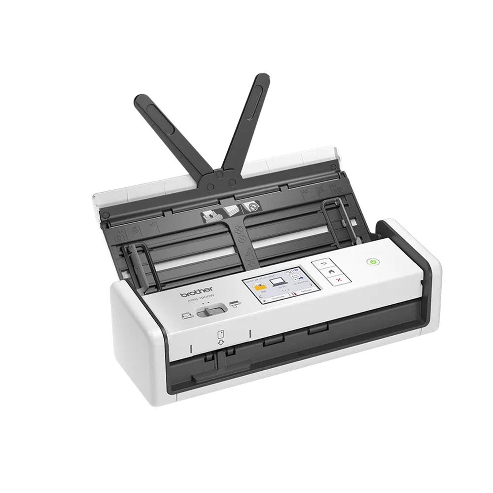 ESCANER SOBREMESA BROTHER ADS1800W/ 30PPM/ DUPLEX AUTOMATICO/ USB 2.0/ USB TIPO C/ WIFI/ ADF 20 HOJAS