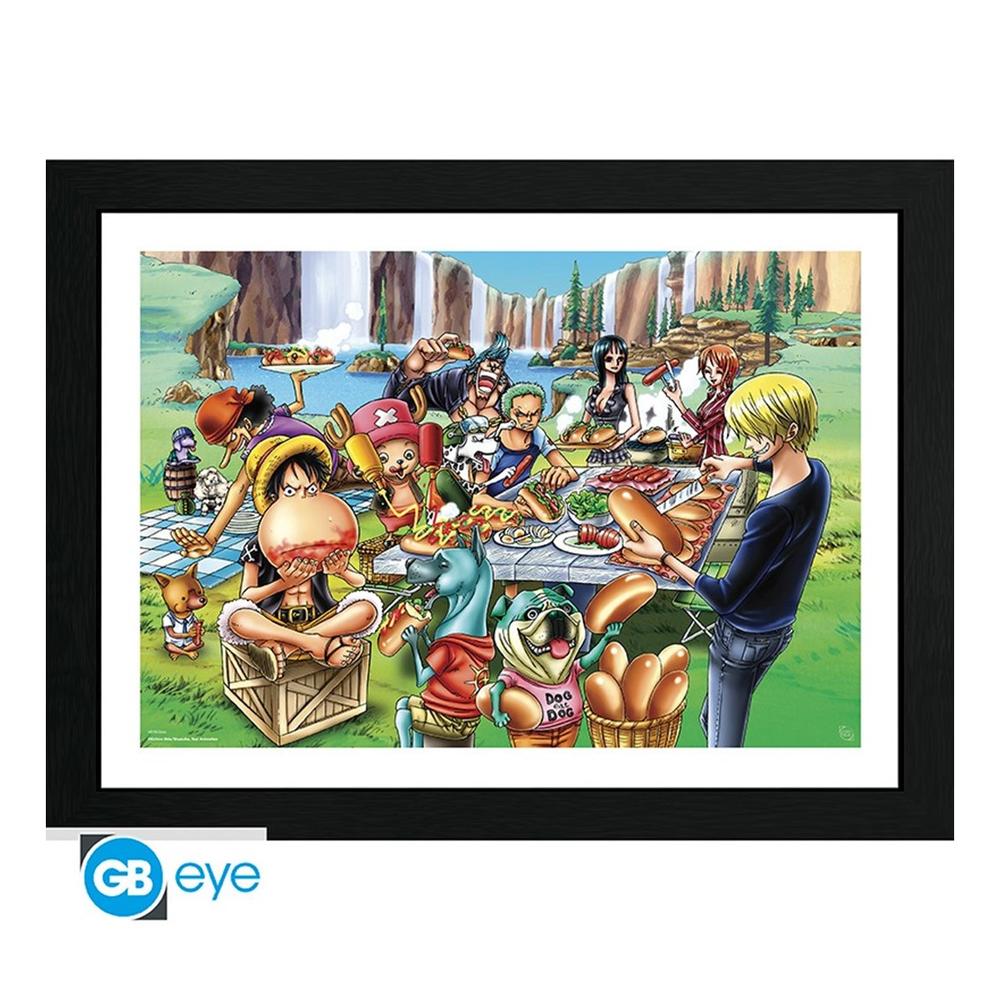 IMPRESION ILUSTRACION GB EYE ONE PIECE HOT DOG PARTY