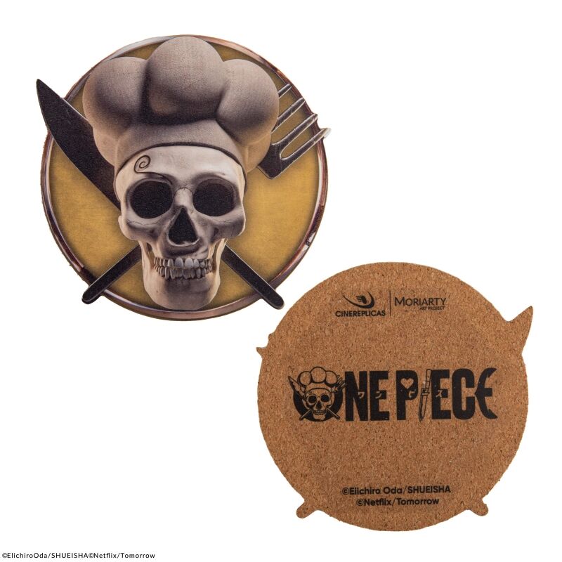 SET 4 POSAVASOS CINEREPLICAS ONE PIECE #2