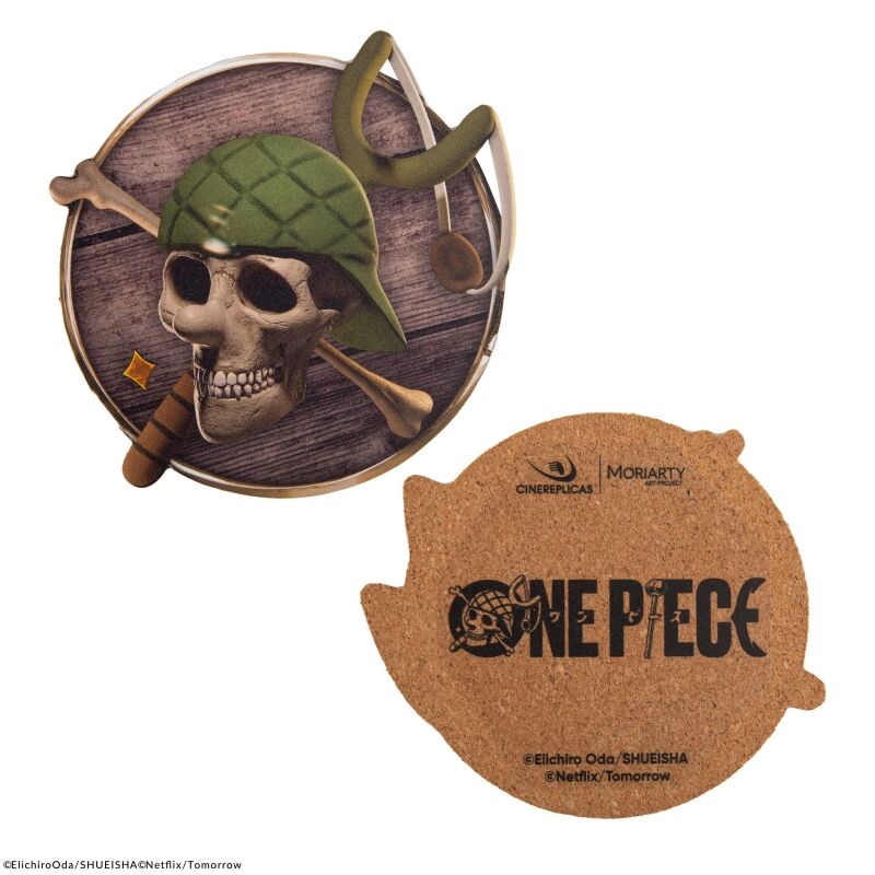 SET 4 POSAVASOS CINEREPLICAS ONE PIECE #2