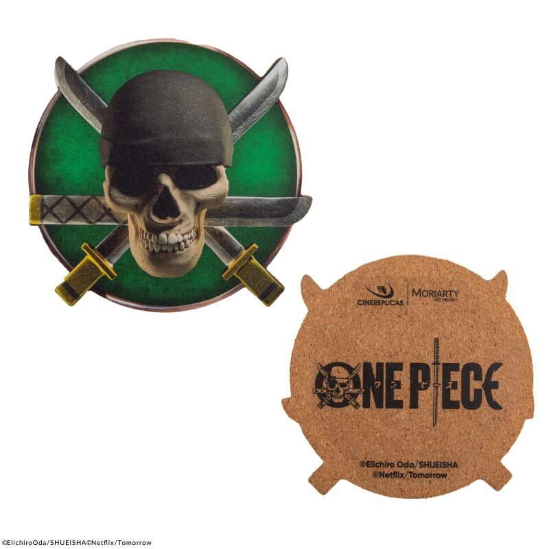 SET 4 POSAVASOS CINEREPLICAS ONE PIECE #2