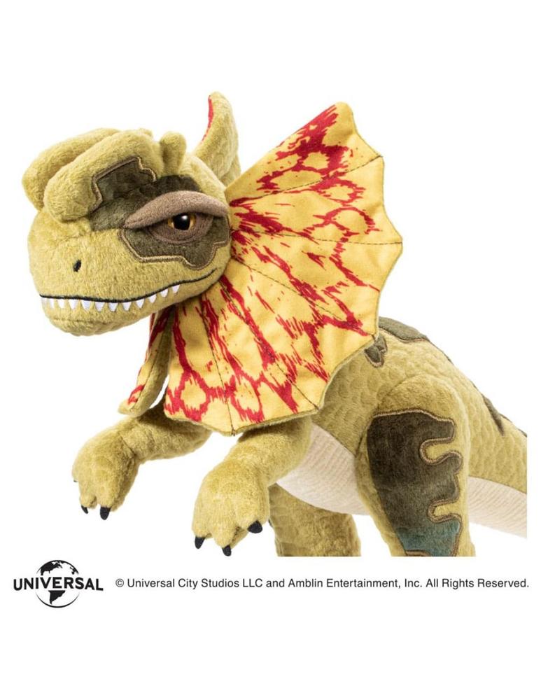 PELUCHE THE NOBLE COLLECTION JURASSIC PARK DILOPHOSAURUS