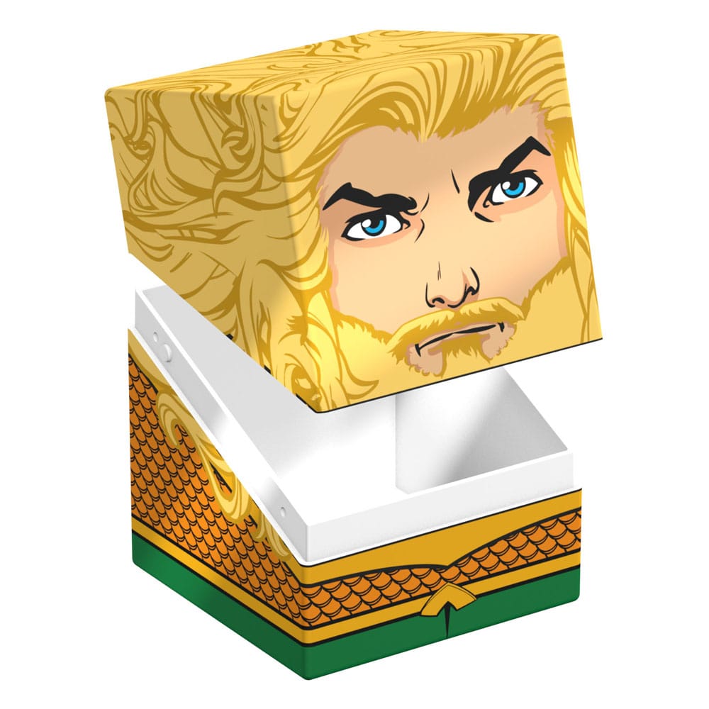 CAJA DE MAZO SQUAROES DC JUSTICE LEAGUE AQUAMAN