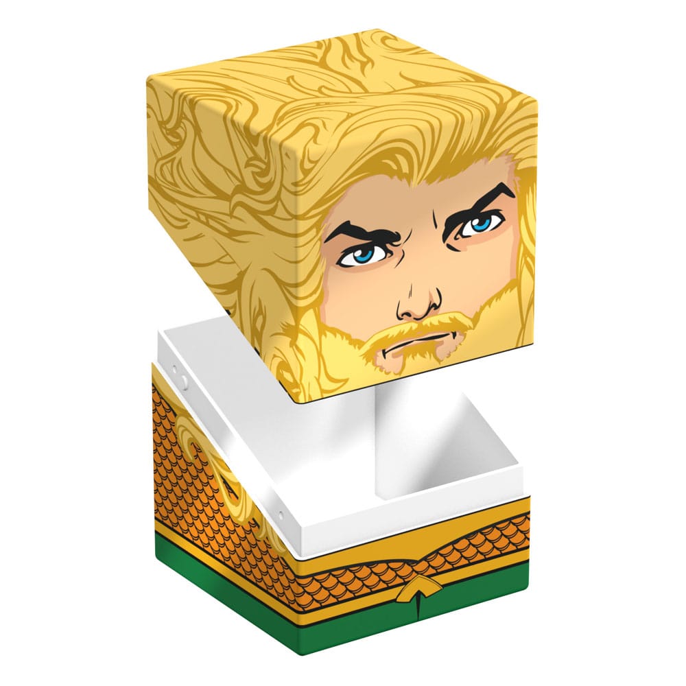 CAJA DE MAZO SQUAROES DC JUSTICE LEAGUE AQUAMAN