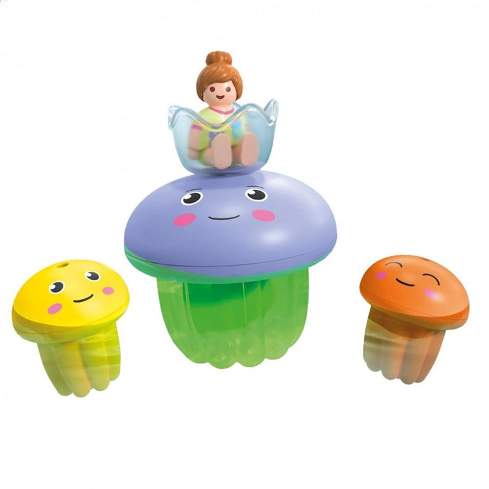 PLAYMOBIL JUNIOR TINTI: FAMILIA DE MEDUSAS DE COLORES