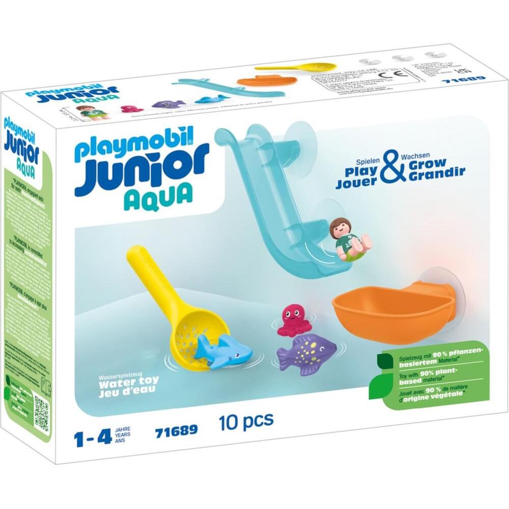 PLAYMOBIL JUNIOR DIVERSION EN LA PESCA CON ANIMALES DEL MAR
