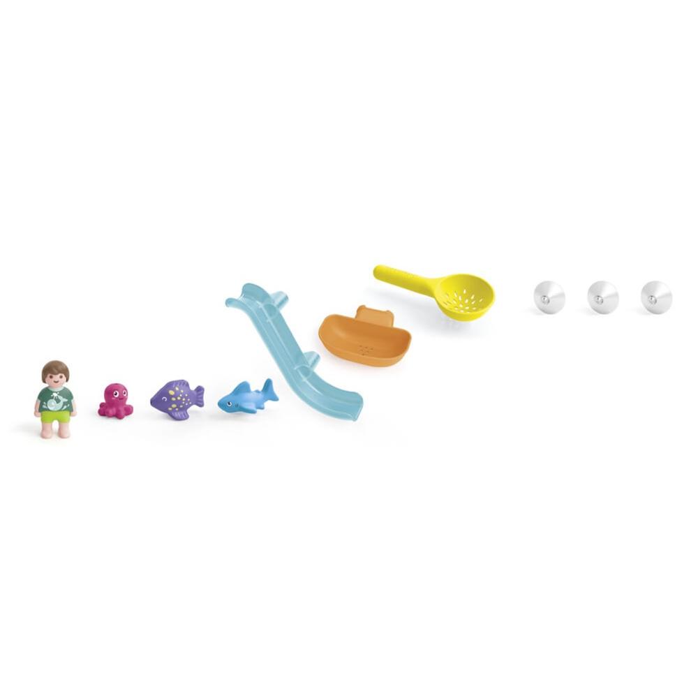 PLAYMOBIL JUNIOR DIVERSION EN LA PESCA CON ANIMALES DEL MAR