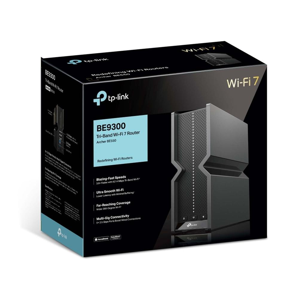 ROUTER WIFI TP-LINK ARCHER BE9300 TRI-BAND 9214 Mbps