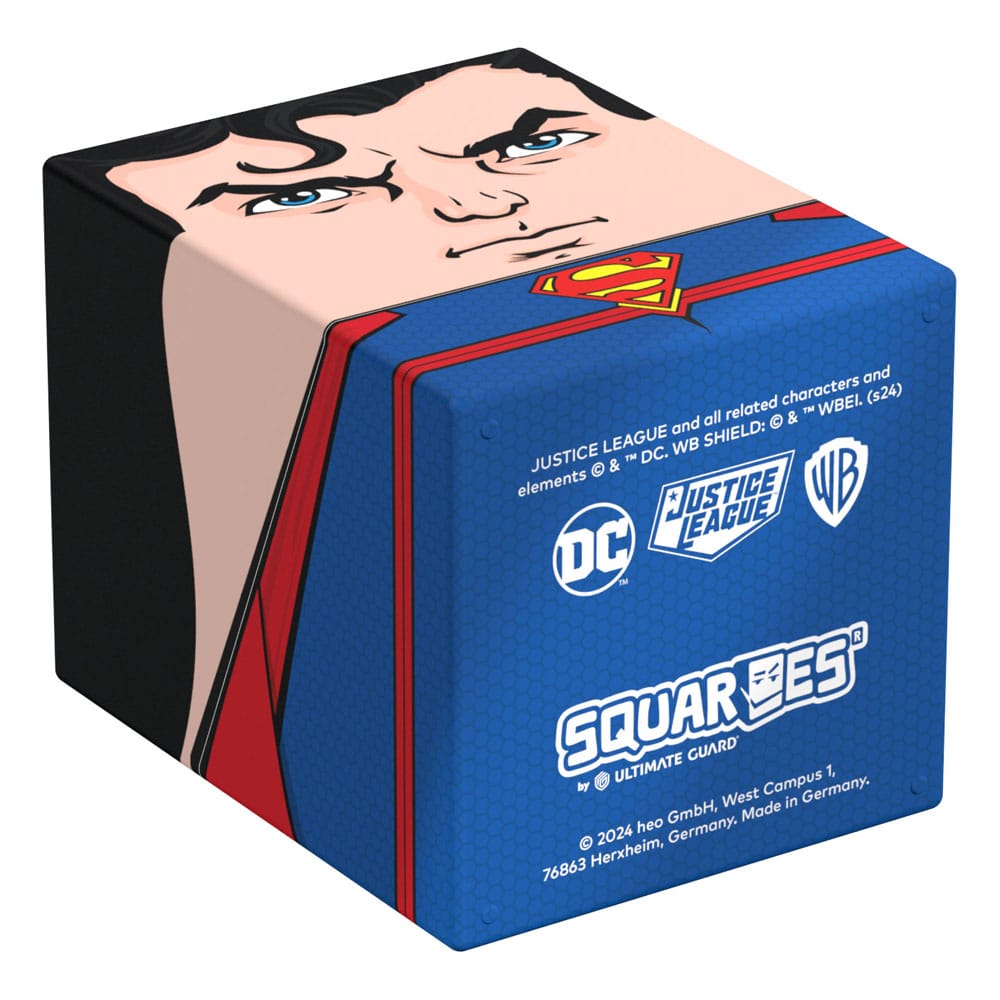 CAJA DE MAZO SQUAROES DC JUSTICE LEAGUE SUPERMAN