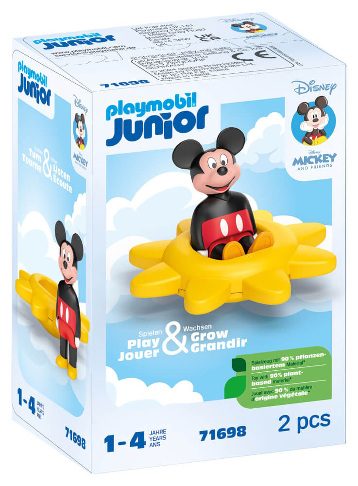 PLAYMOBIL JUNIOR DISNEY: MICKEY SOL GIRATORIO