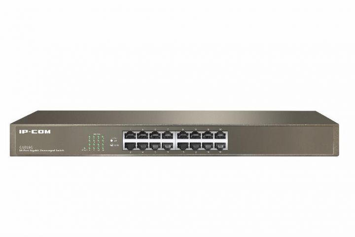 IP-COM Networks G1016G switch No administrado L2 Gigabit Ethernet (10/100/1000) 1U Bronce