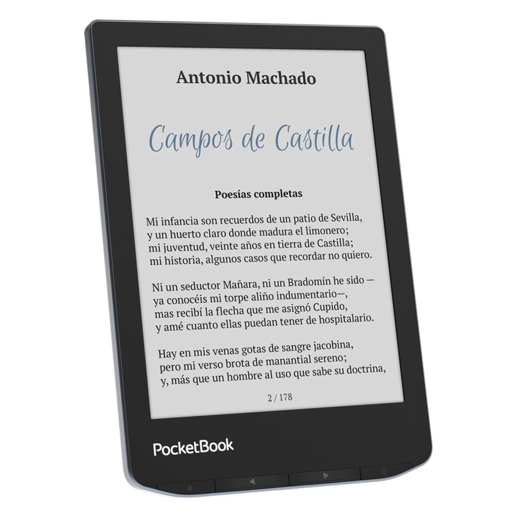 LIBRO ELECTRONICO EBOOK POCKETBOOK VERSE PRO COLOR EREADER 6" 16 GB STORMY SEA
