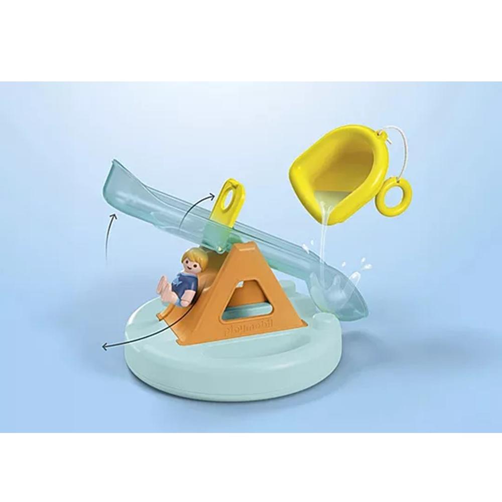 PLAYMOBIL JUNIOR AQUA: ISLA DE BAÑO CON TOBOGÁN