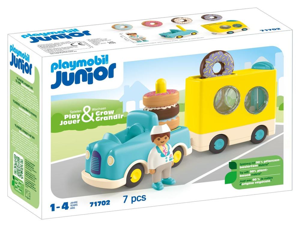 PLAYMOBIL JUNIOR CAMIÓN DE DONUT
