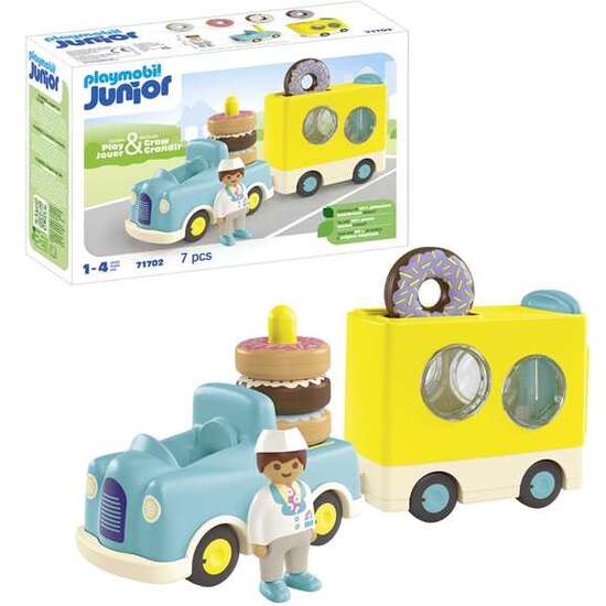 PLAYMOBIL JUNIOR CAMIÓN DE DONUT