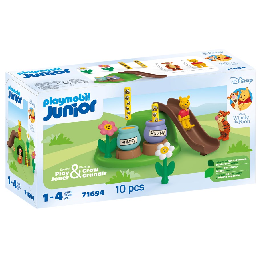 PLAYMOBIL JUNIOR: DISNEY WINNIE THE POOH & TIGGER JARDÍN DE ABEJAS