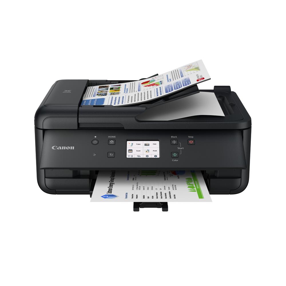 MULTIFUNCION INYECCION CANON MAXIFY TR7650 COLOR FAX/ A4/ 15IPM/ DUPLEX IMPRESION/ WIFI/ ADF/ TINTAS INDEPENDIENTES