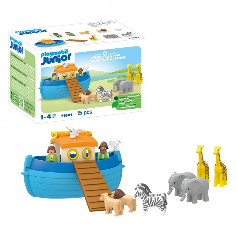 PLAYMOBIL JUNIOR ARCA DE NOÉ MALETÍN