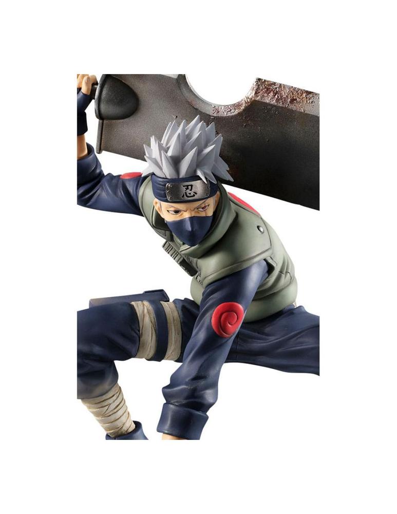 FIGURA MEGAHOUSE GEM SERIES NARUTO KAKASHI HATAKE GREAT NINJA WAR 15TH ANNIVERSARY