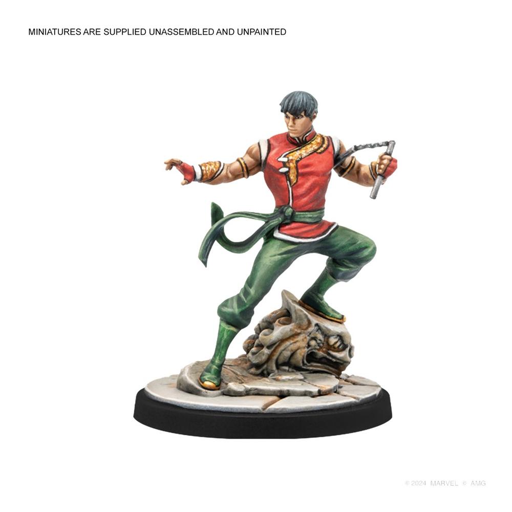 JUEGO DE MESA MARVEL CRISIS PROTOCOL SHANG-CHI & SILVER SABLE EDAD RECOMENDADA 14 AÑOS