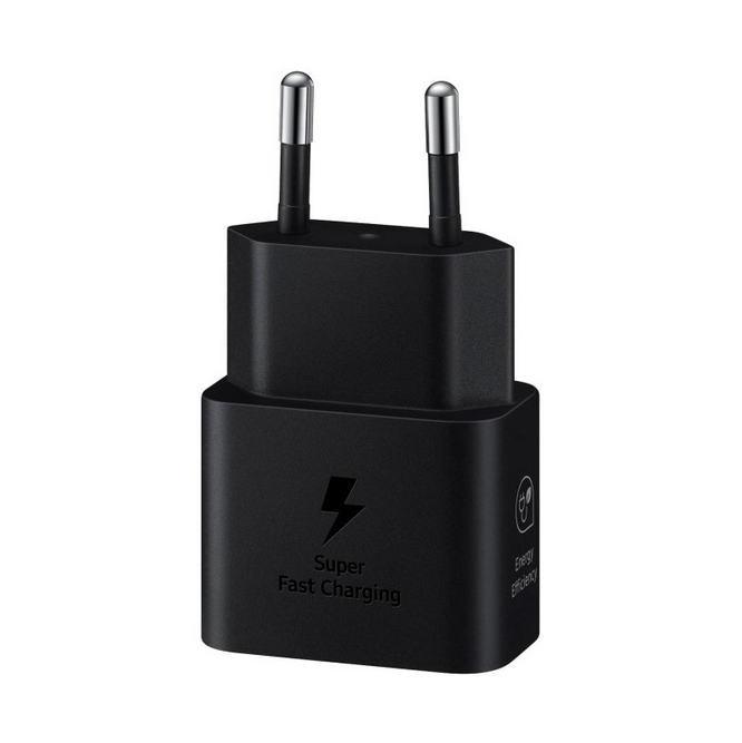 CARGADOR SAMSUNG EP-T2510NBEGEU USB TIPO C NEGRO 25W / CABLE NO INCLUIDO