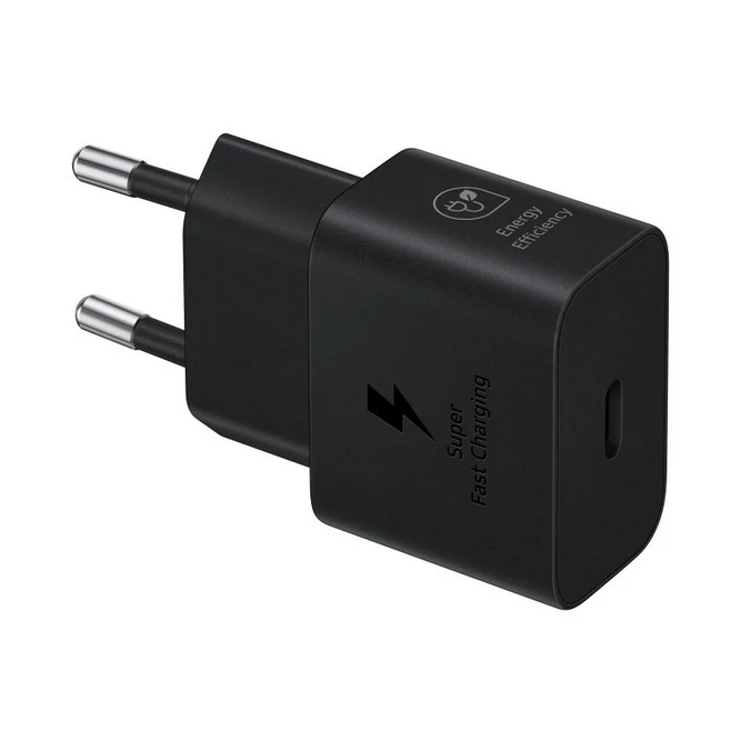 CARGADOR SAMSUNG EP-T2510XBEGEU USB TIPO C NEGRO 25W CABLE INCLUIDO