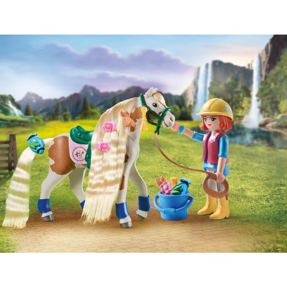 PLAYMOBIL ELLIE CON CABALLO