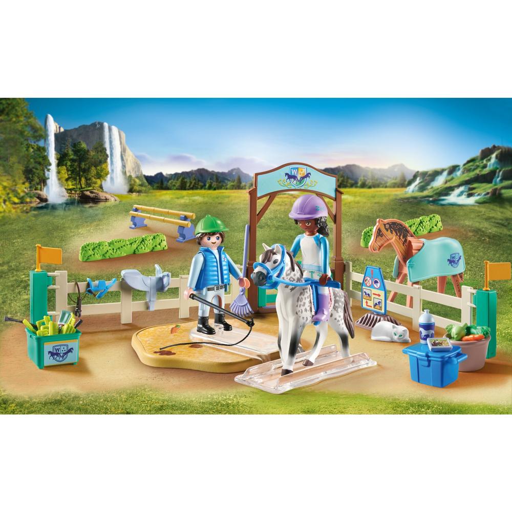 PLAYMOBIL ESCUELA MODERNA DE EQUITACIÓN