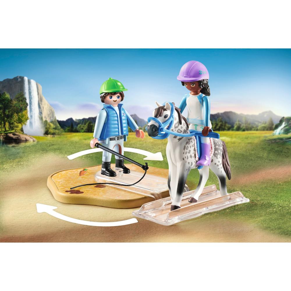 PLAYMOBIL ESCUELA MODERNA DE EQUITACIÓN