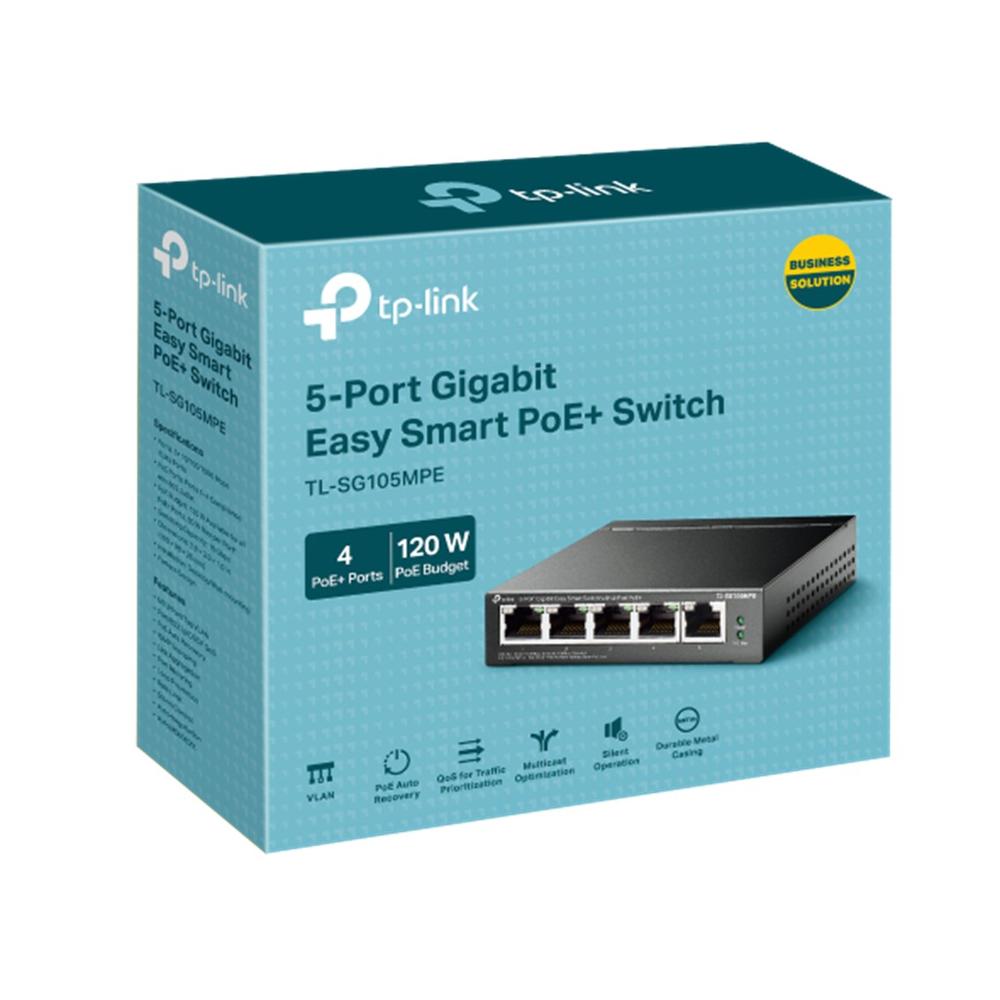 SWITCH TP-LINK TL-SG105MPE 5 PUERTOS