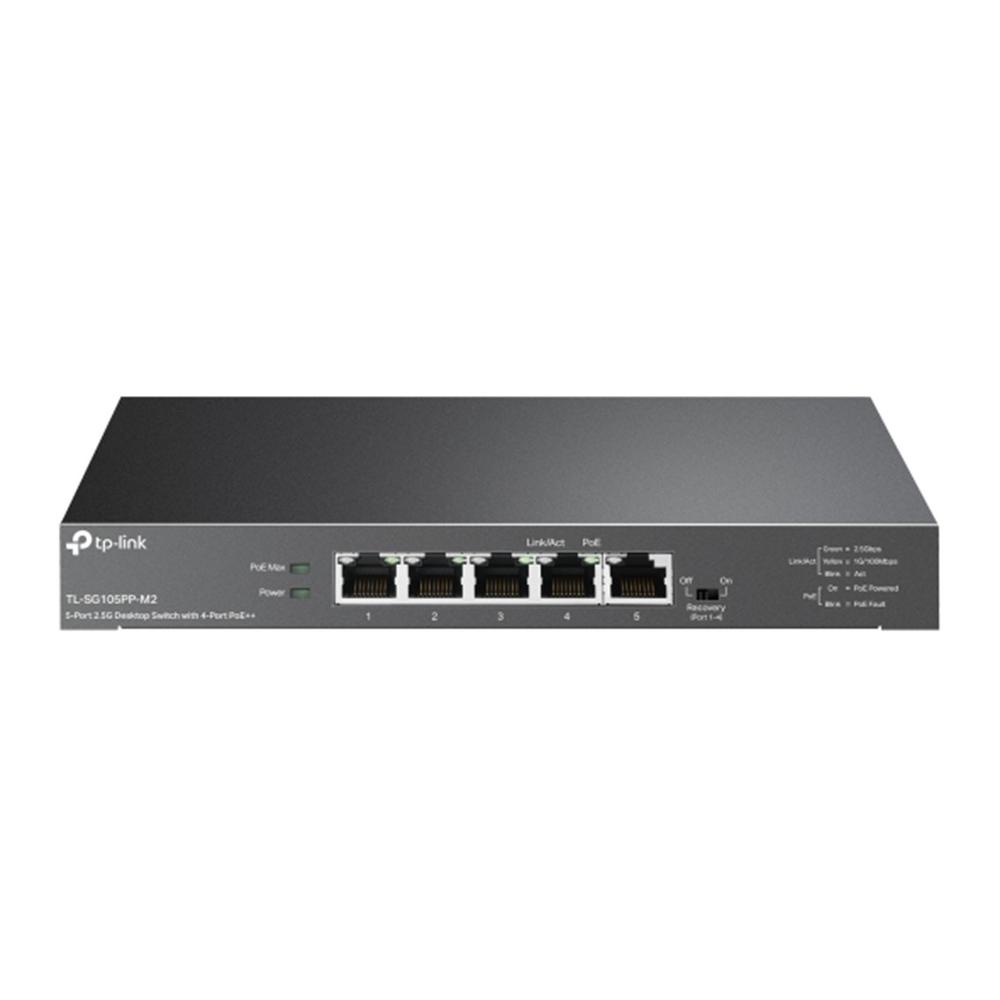 SWITCH TP-LINK TL-SG105PP-M2 5 PUERTOS