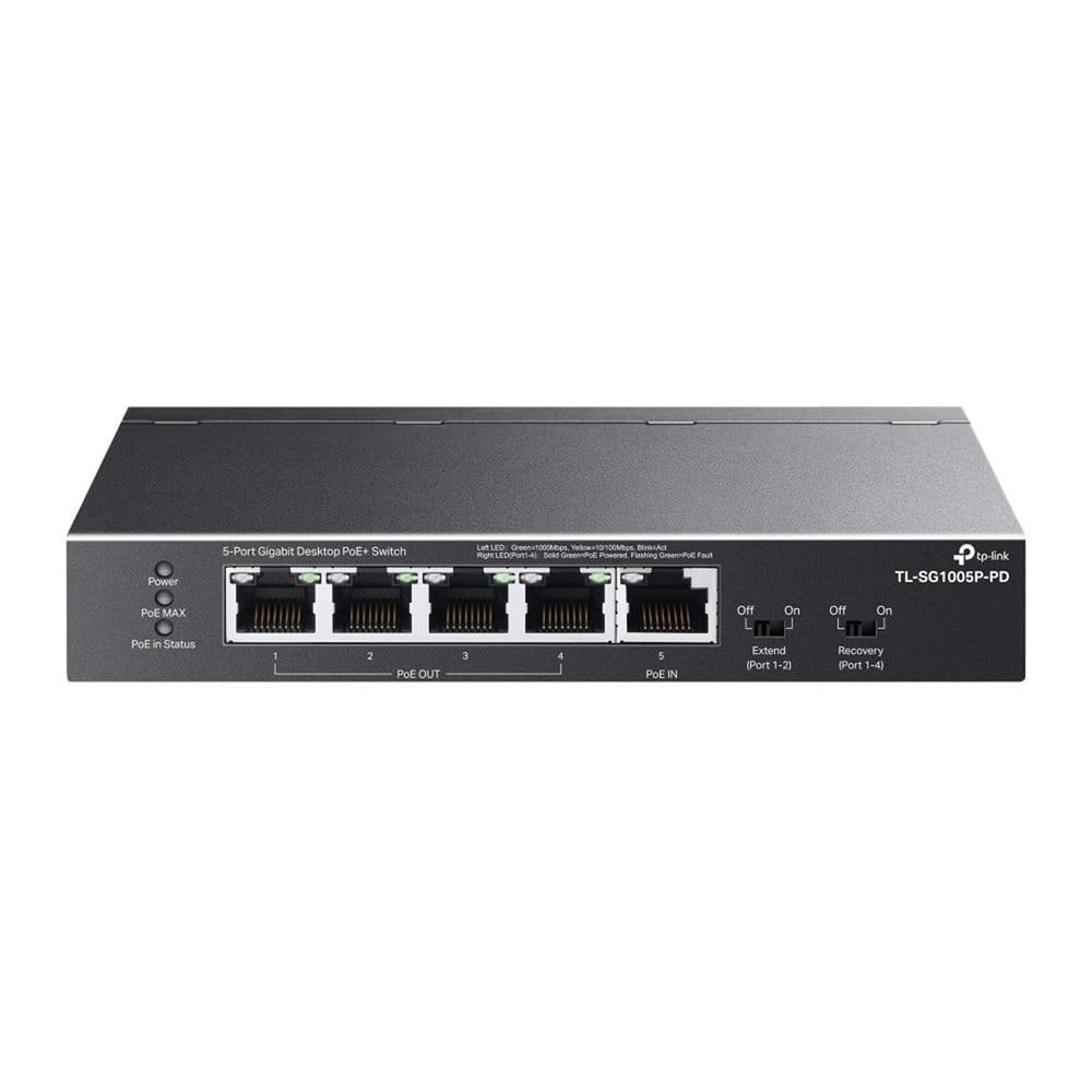SWITCH TP-LINK TL-SG1005P-PD 5 PUERTOS