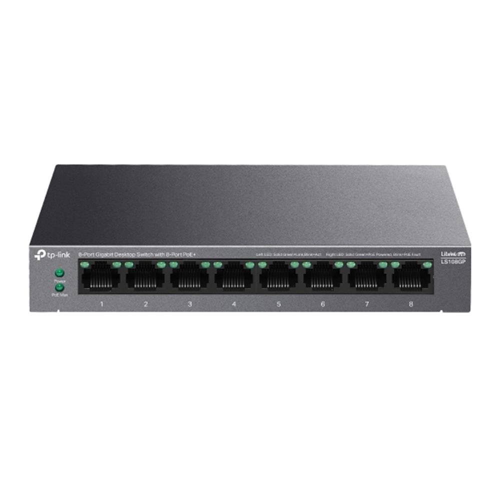 SWITCH TP-LINK LS108GP 8 PUERTOS