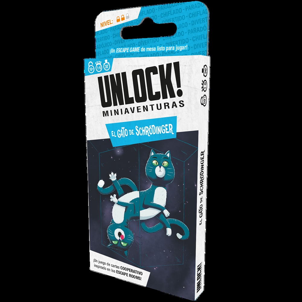 JUEGO DE MESA UNLOCK! MINIAVENTURAS EL GATO DE SCHRODINGER
