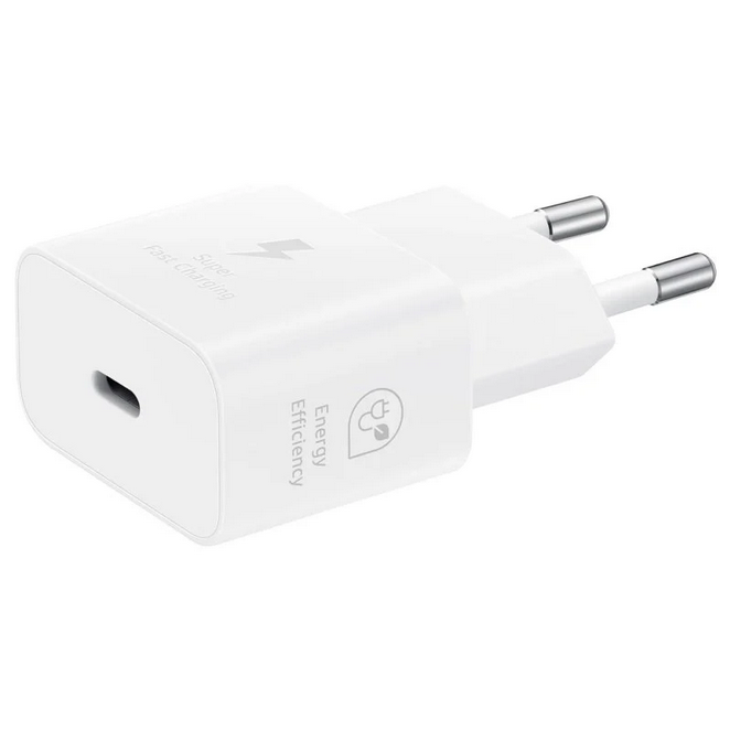 CARGADOR SAMSUNG EP-T2510NWEGEU USB TIPO C BLANCO 25W / CABLE NO INCLUIDO