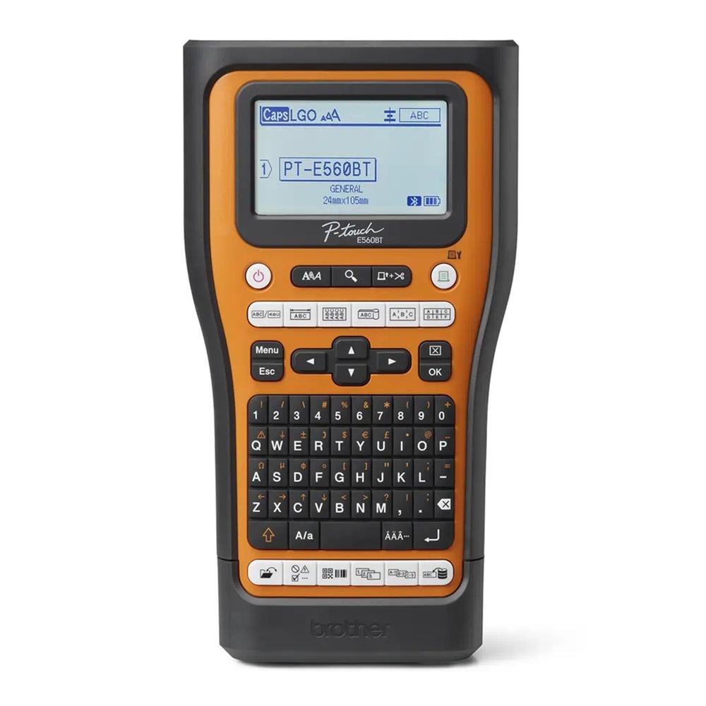 ROTULADORA BROTHER PT-E560BTSP LCD/ 3 LINEAS/ TECLADO QWERTY/ CORTE AUTOMATICO